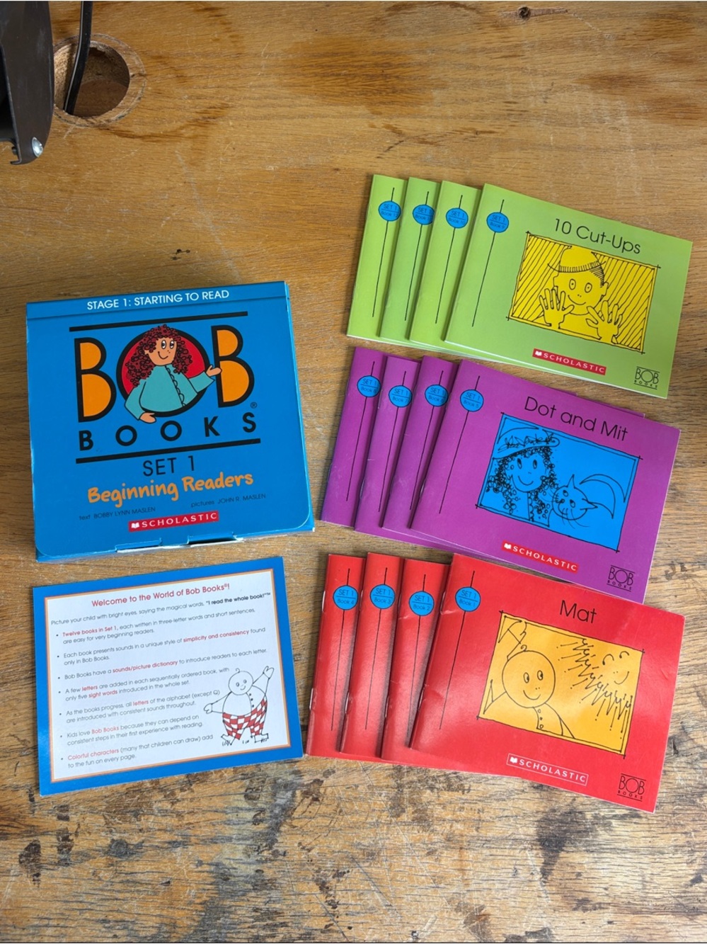 Scholastic BOB Books Beginning Readers Set 1